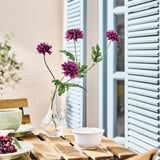 SMYCKA Flor artificial, interior/exterior Crisantemo/morado, 71 cm