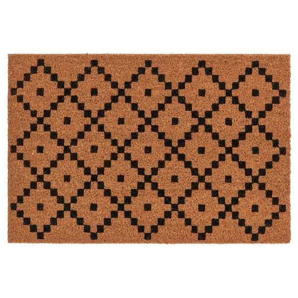 SNABBKÖP Limpiapiés, natural/negro, 40x60 cm