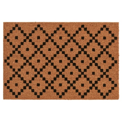 SNABBKÖP Limpiapiés, natural/negro, 40x60 cm