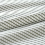 SOLFIBBLA Sábana, blanco verde/raya, 150x260 cm