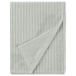 SOLFIBBLA Sábana, blanco verde/raya, 240x260 cm