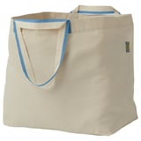 SPIKRAK Bolsa para compras, algodón/natural, 50 l