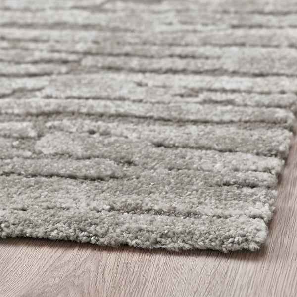 STAMBANA Alfombra pelo corto, gris, 160x230 cm