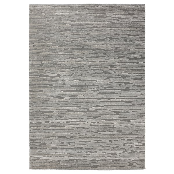 STAMBANA Alfombra pelo corto, gris, 160x230 cm
