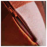 STOCKHOLM 2025 Funda de cojín, borgoña/Rosado vivo, 40x58 cm