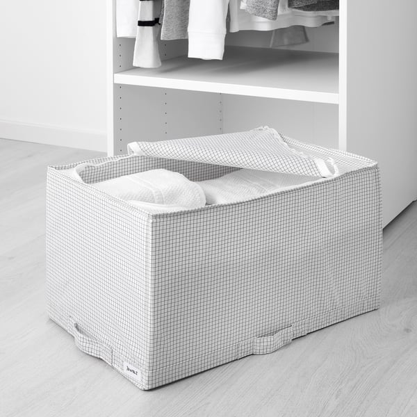 STUK Organizador de ropa, blanco/gris, cm - IKEA