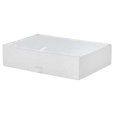 STUK Organizador de ropa, blanco/negro, 71x51x18 cm
