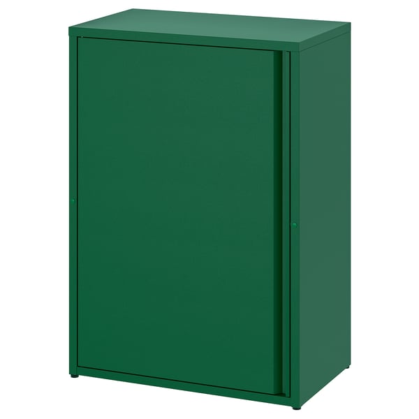 SUNDSÖ Gabinete, verde ext/int, 60x35x86 cm