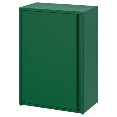 SUNDSÖ Gabinete, verde ext/int, 60x35x86 cm