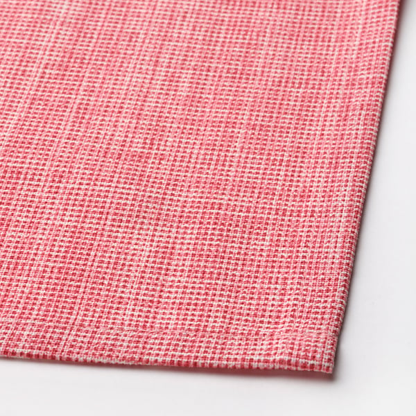 SVARTSENAP Mantel, Rosado rojo, 145x240 cm