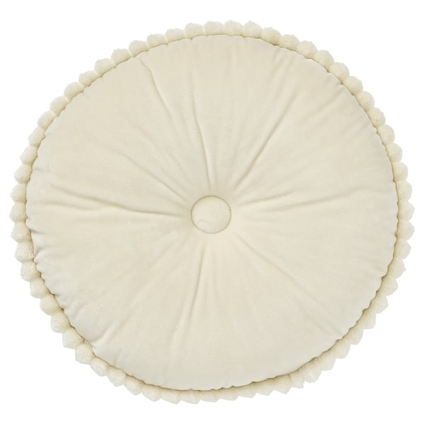 SYRENBUSKE Cojín, beige, 36 cm