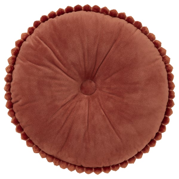 SYRENBUSKE Cojín, borgoña, 36 cm