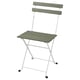 TÄRNÖ Silla para terraza, plegable blanco/verde