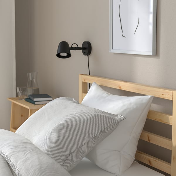 TARVA Estructura de cama, pino/Lönset, 90x200 cm