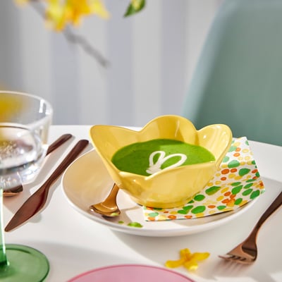 TJÄRLEK Bowl, amarillo, 15 cm