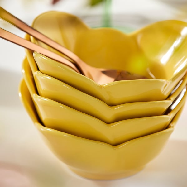 TJÄRLEK Bowl, amarillo, 15 cm