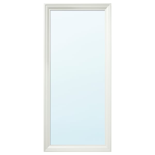 TOFTBYN Espejo, blanco, 75x165 cm