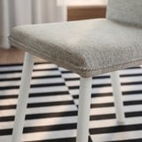 TONSTAD Silla, Viarp gris/café/color hueso