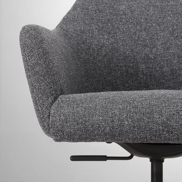 TOSSBERG / MALSKÄR Silla sala reuniones, Gunnared Gris oscuro/negro