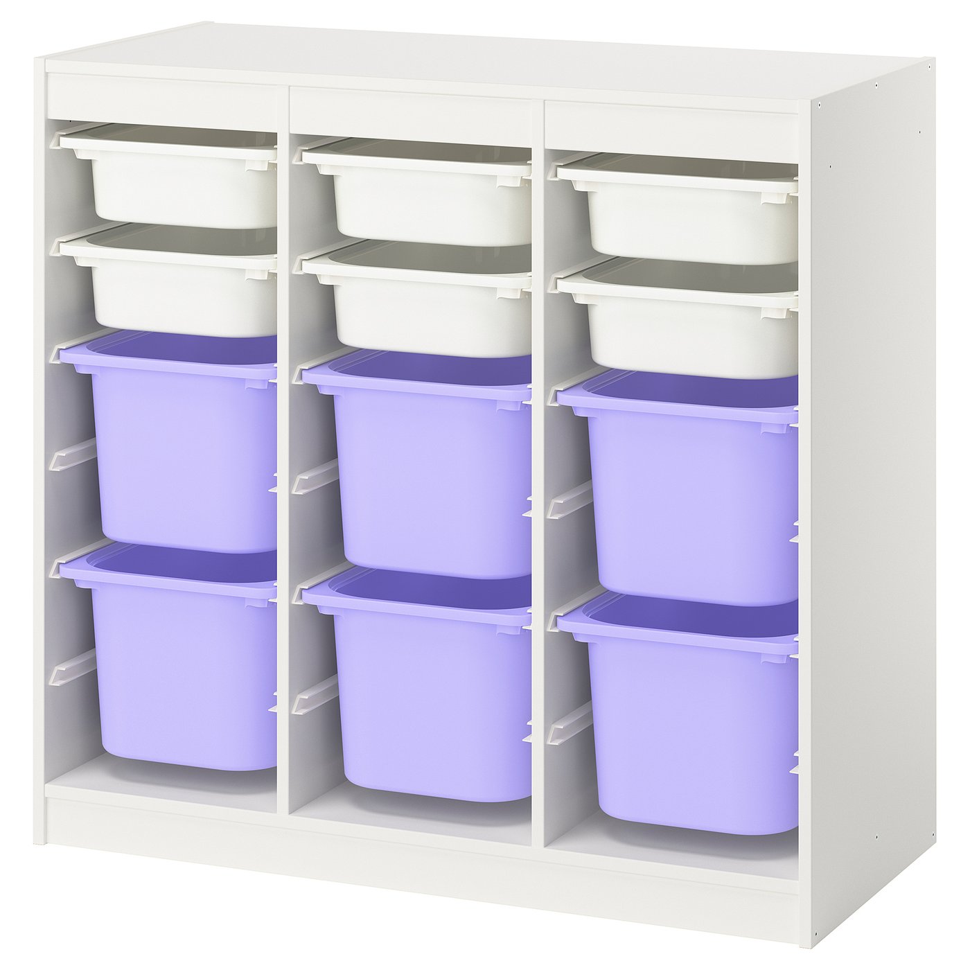 Combinación de almacenaje con cajas