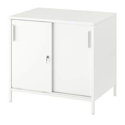 TROTTEN Gabinete, blanco, 80x55x75 cm