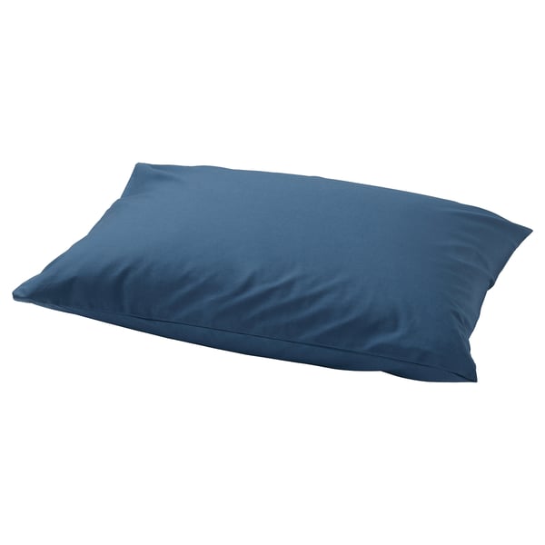 ULLVIDE Funda de almohada, azul oscuro, 50x60 cm - IKEA Chile