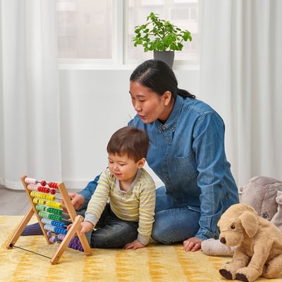 UNDERHÅLLA Ábaco, multicolor