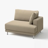 UPPÅKRA Funda módulo sofá 1,5 cuerpos der, Johanneshov café/beige