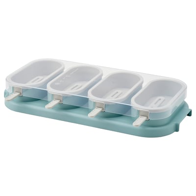 UPPFYLLD Molde para helados, menta/gris claro
