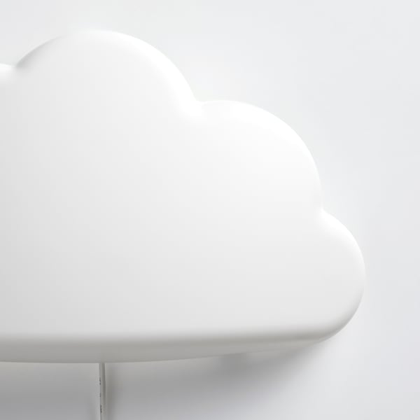 UPPLYST Lámpara de pared LED, nube blanco