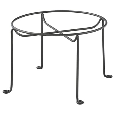 VARDAGEN Soporte de dispensador de líquidos, Gris oscuro