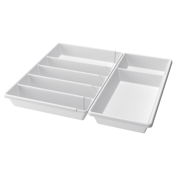VARIERA Bandeja para cubiertos y utensilios, 50-72x47 cm