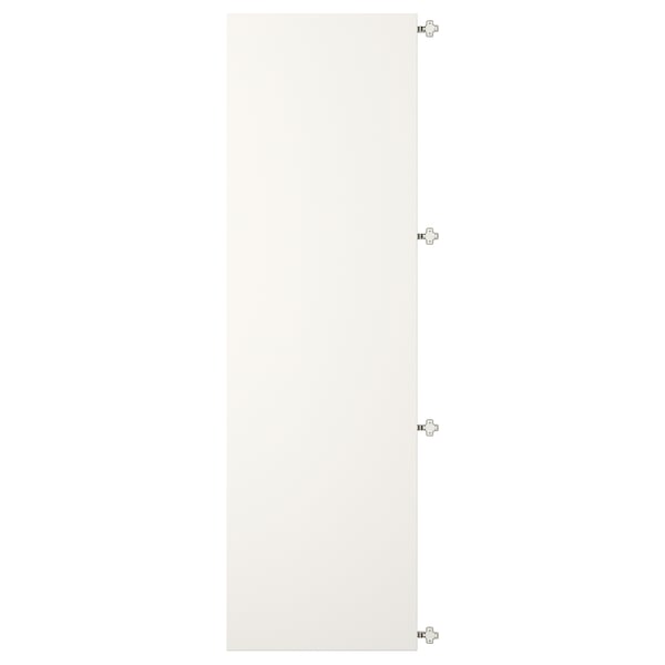 VEDDINGE Puerta con bisagras, blanco, 60x200 cm