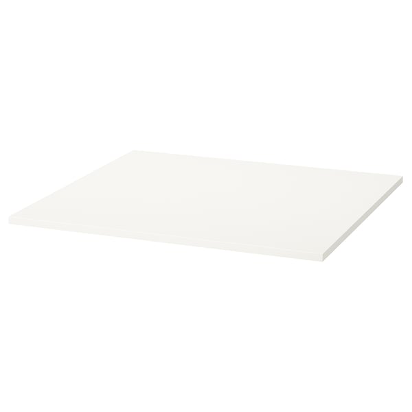 VIHALS Tablero escritorio, blanco, 74x74 cm