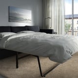 VIMLE Sofá cama 3+chaiselongue, Saxemara petróleo