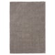 VINDEBÄK Alfombra pelo largo, beige, 133x195 cm