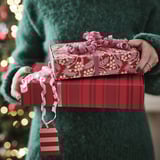 VINTERFINT Caja de regalo, set 2 u, formas variadas rojo