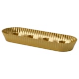 VINTERFINT Candelabro para 4 velas, dorado, 4 cm