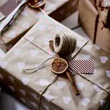 VINTERFINT Cinta de regalo, yute, 25 m