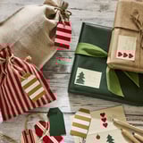 VINTERFINT Etiquetas, set de 48, motivo navideño