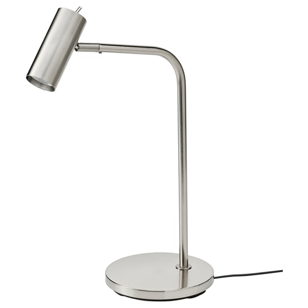 VIRRMO Lámpara de escritorio, niquelado, 54 cm