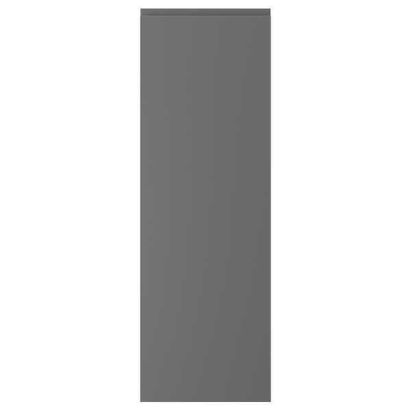 VOXTORP Puerta, gris osc, 40x120 cm