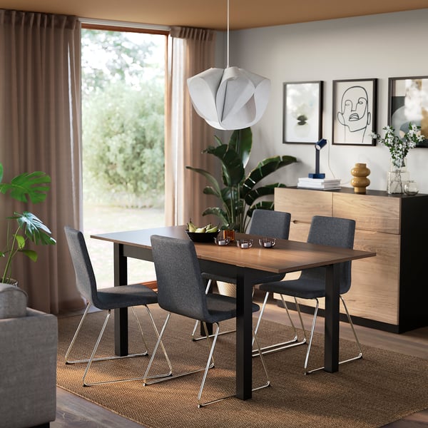 ÅLHULT / LILLÅNÄS Juego de comedor 4 puestos