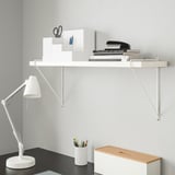 BERGSHULT Repisa / Entrepaño, blanco, 80x20 cm