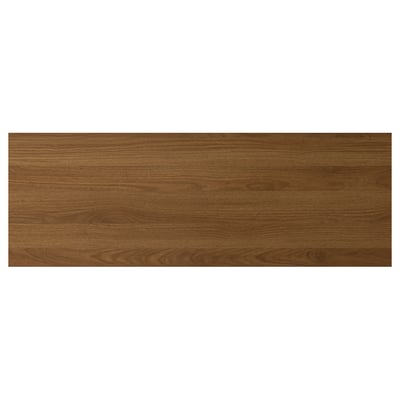 BESTÅ Cubierta superior para mueble, café/Nogal, 120x42 cm