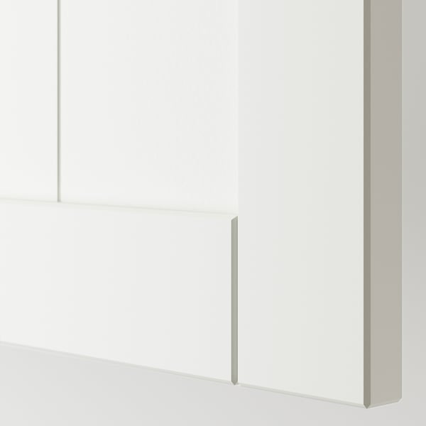 BESTÅ Estantería de cubos, blanco/Pipmakare blanco, 180x42x66 cm