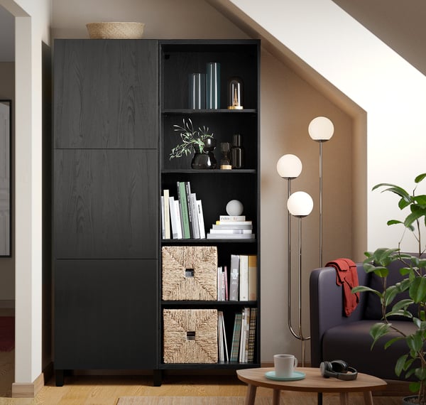 BESTÅ Mueble sala con puertas