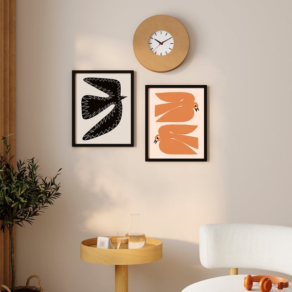 BILD Lámina, pájaros, 40x50 cm