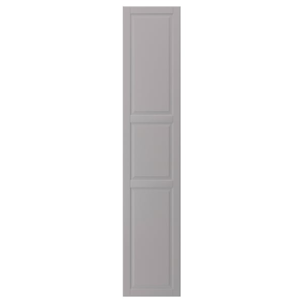 BODBYN Puerta, gris, 40x200 cm