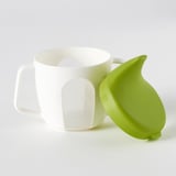 BÖRJA Vaso para bebé con tapa